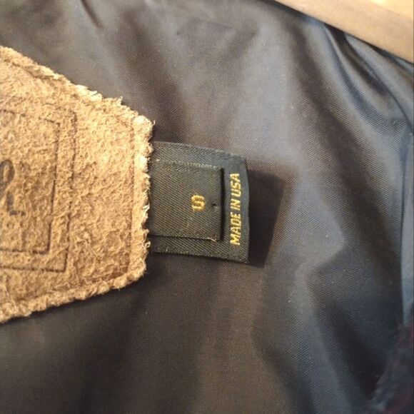 Woolrich USA Women's Size Small Navajo Red Black Button Up Coat With Pockets - Picture 8 of 13